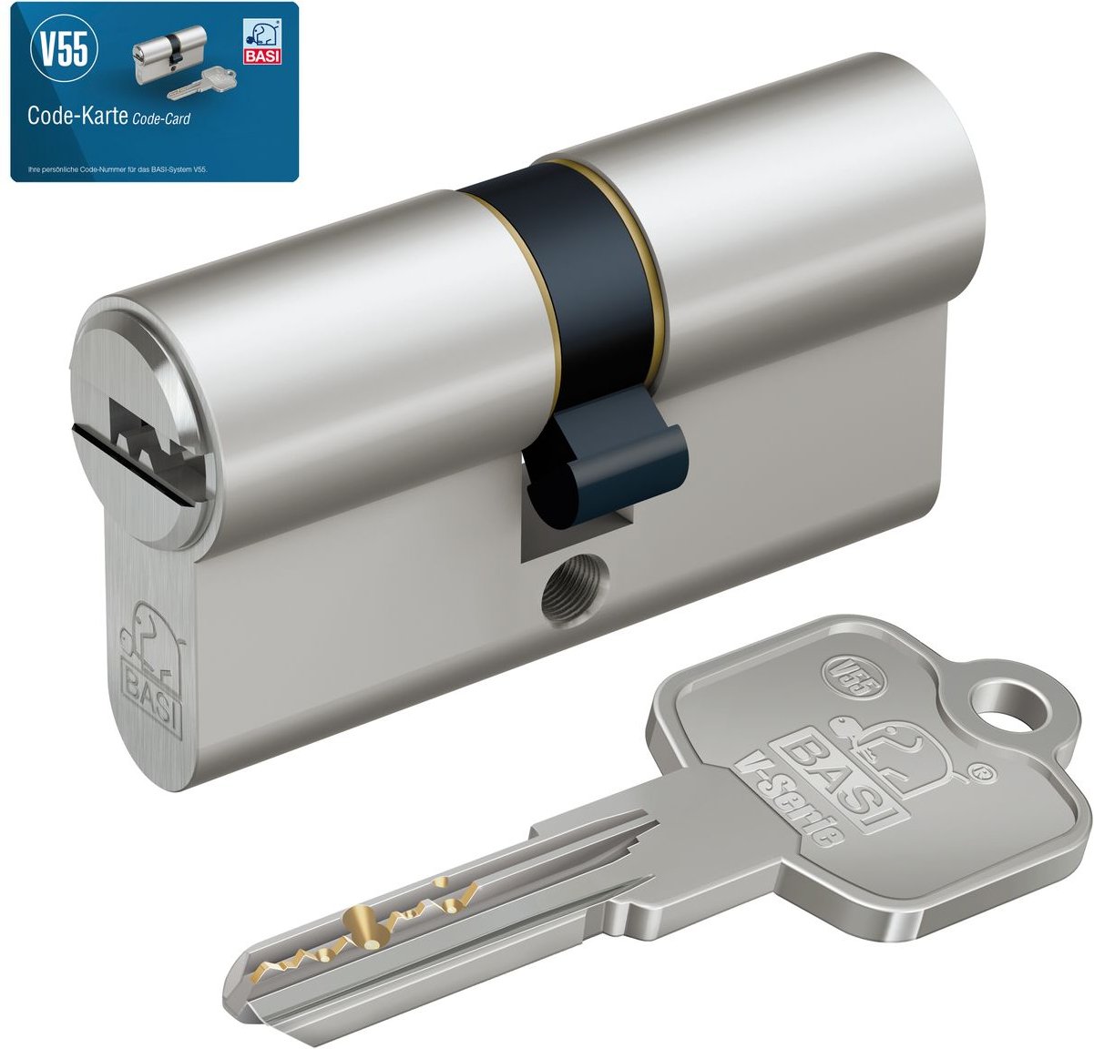 Thumbnail - Profil-Doppelzylinder - V55 35/35 mm - Gleichschließend Nr. 20