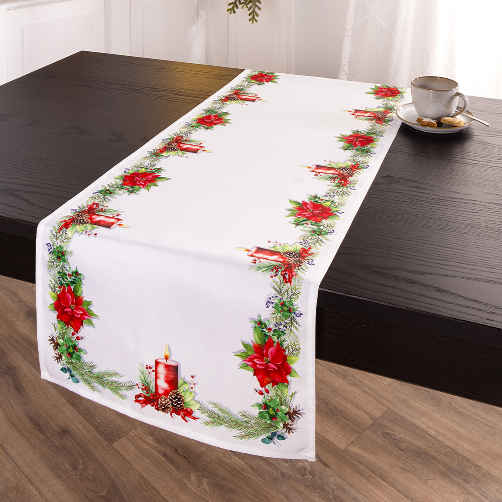 3D-Digitaldruck-Tischwäsche - Tischläufer ca. 40 x 140 cm