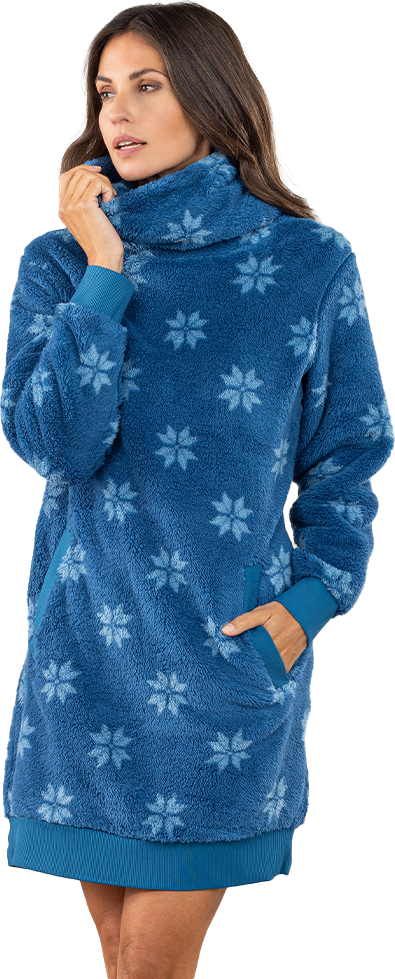 Kuschelkleid in kuscheliger weicher Coral-Fleece-Qualität