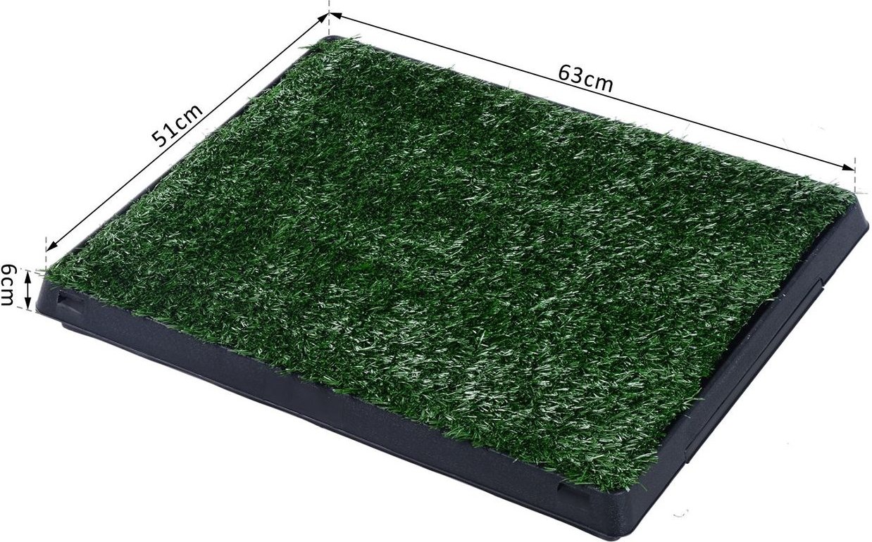 Hundetoilette Hundeklo Welpentoilette Welpenklo Hunde WC Kunstgras 3 Typ