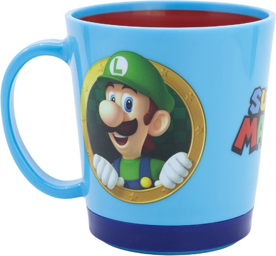 Nintendo Super Mario Trinkbecher – 410 ml PP-Becher, kippsicher & robust