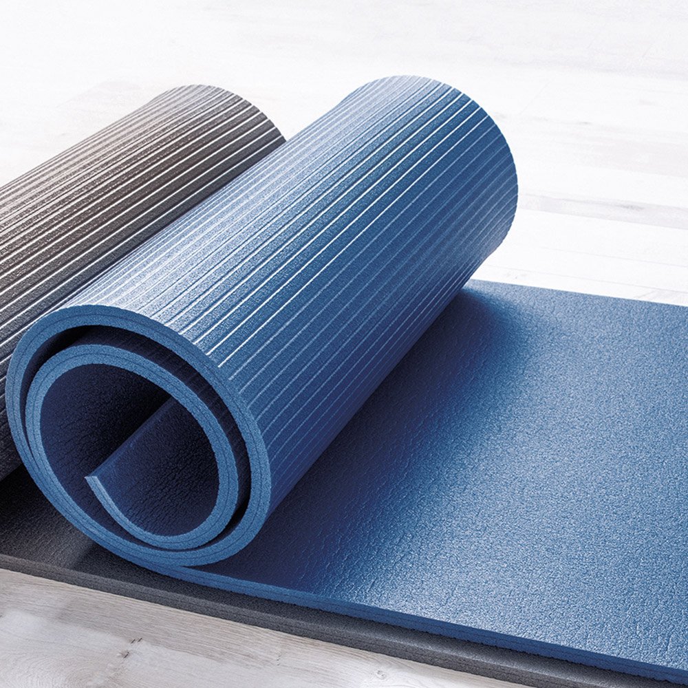 XXL- Pilates Yoga Fitnessmatte Ultrasoft-Komfort- Dunkelblau