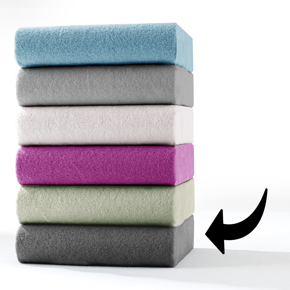 Teddy-Flausch-Spannbetttuch - ca. 140 - 160 x 200 cm