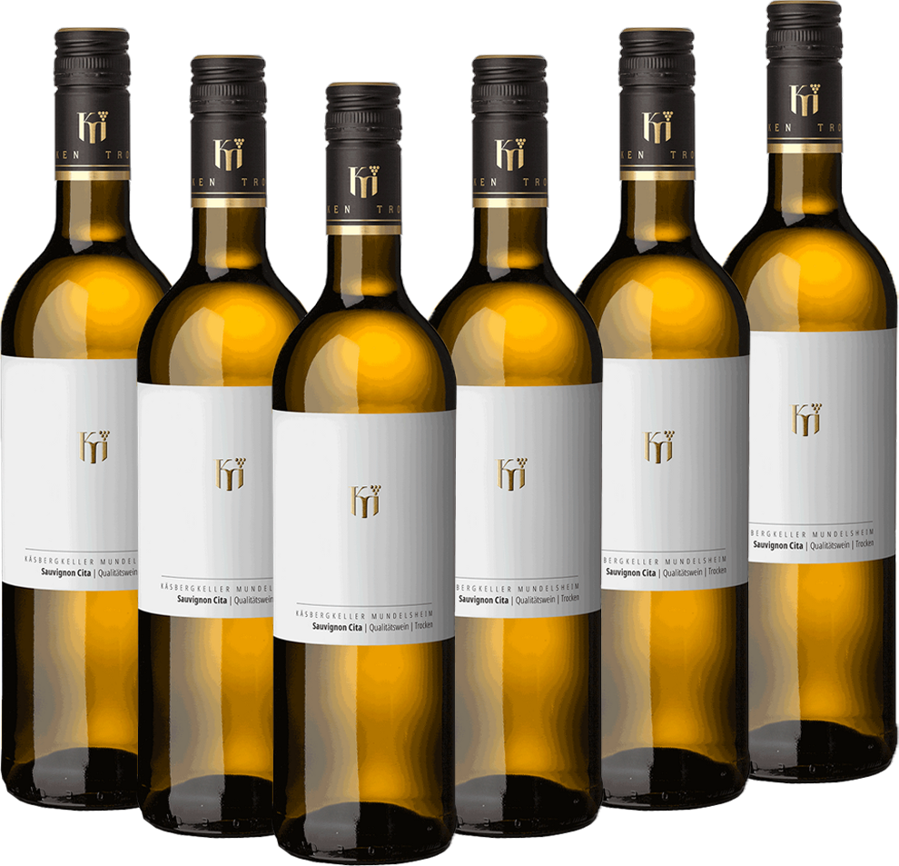 Käsbergkeller Mundelsheim Sauvignon Cita trocken 0,75l - 6er Karton