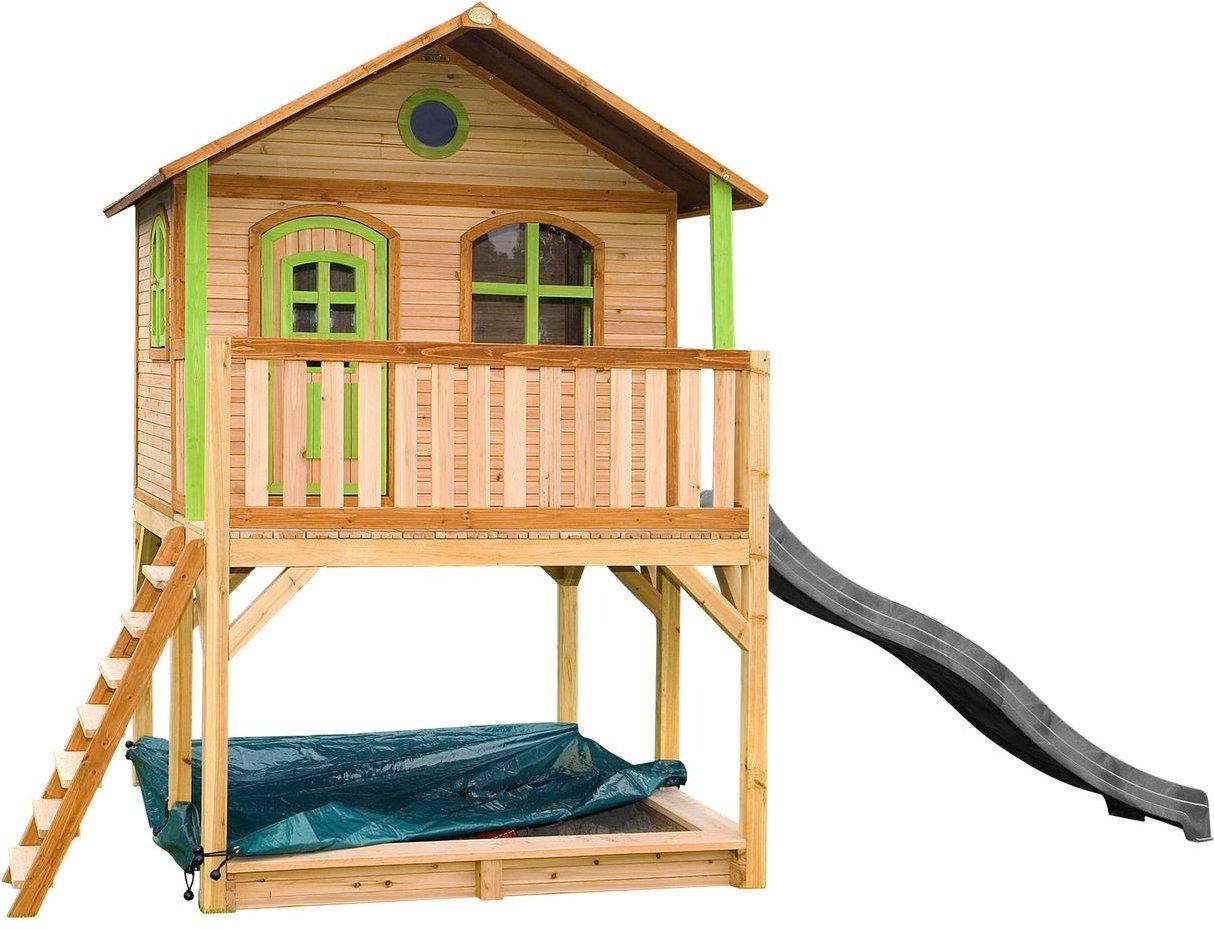 Thumbnail - Marc Spielhaus Braun/grün - Graue Rutsche