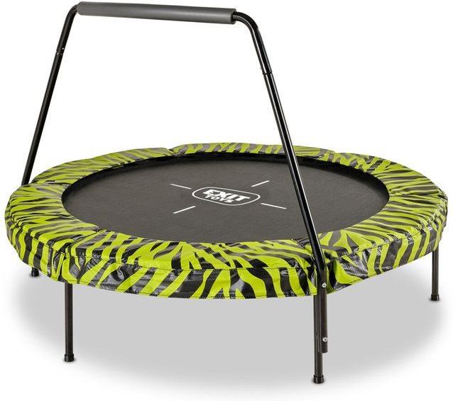 Thumbnail - EXIT Tiggy junior Trampolin mit Bügel ø140cm - schwarz/grün