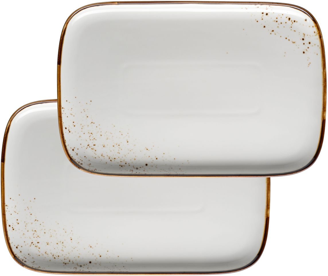 Serie Pintar, Platten-Set, 2-teilig, Porzellan