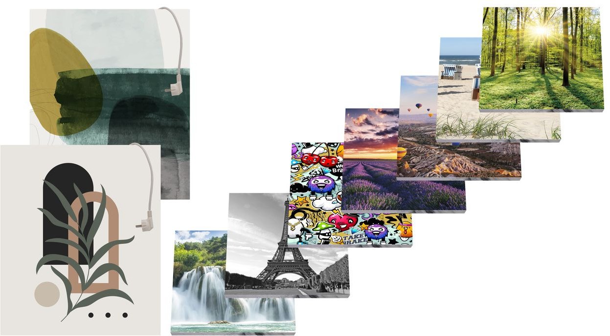 Infrarotheizung 500 W Motiv