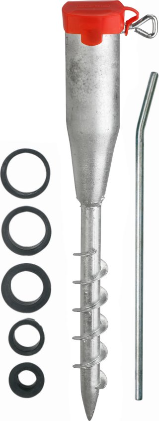 Thumbnail - Eindrehbodenhülse aus Metall FerroFix