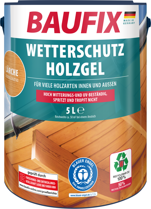 Wetterschutz-Holzgel Lärche