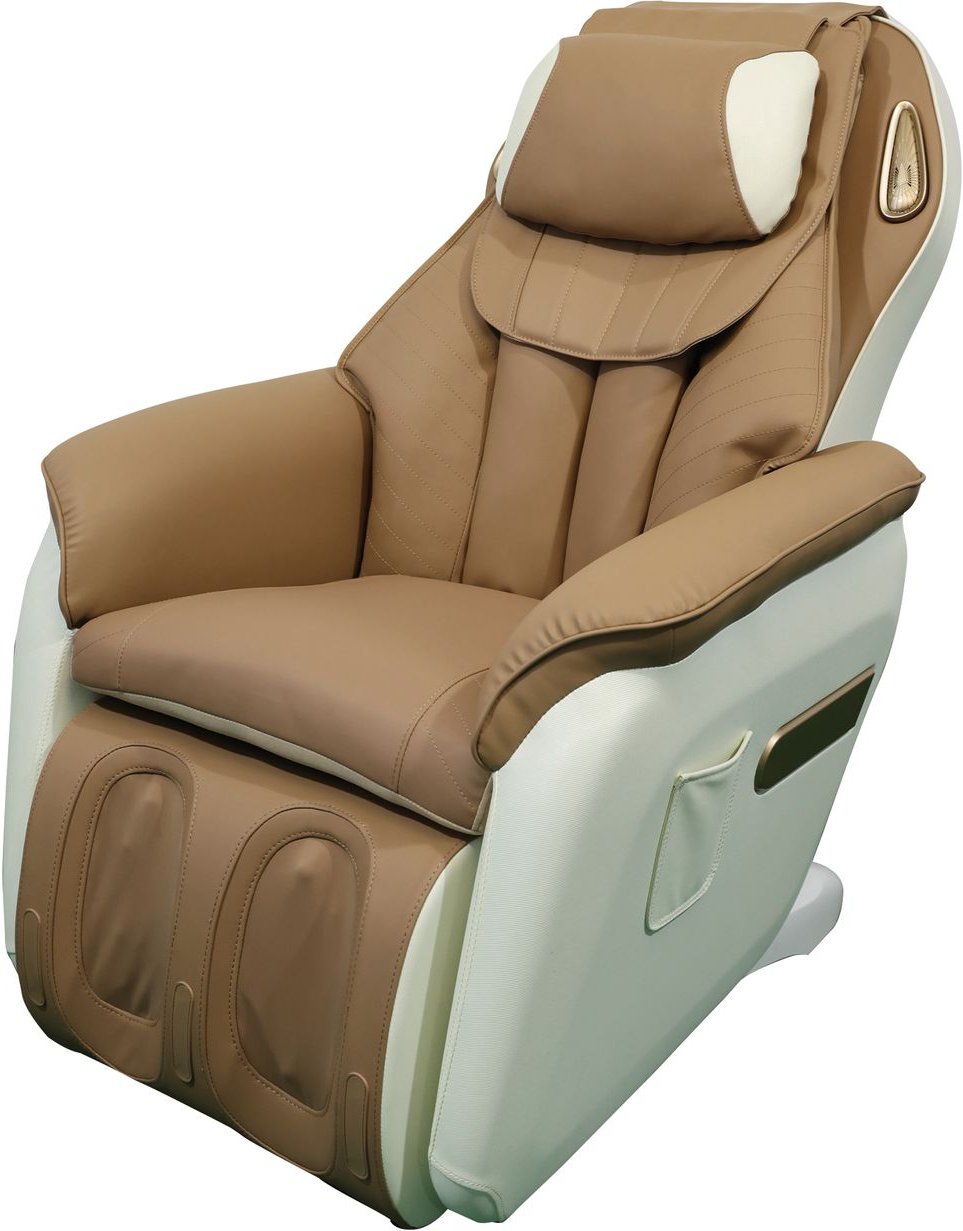 Elektrischer Massagesessel, ca. 95 x 72 x 102 cm - Braun / Grau