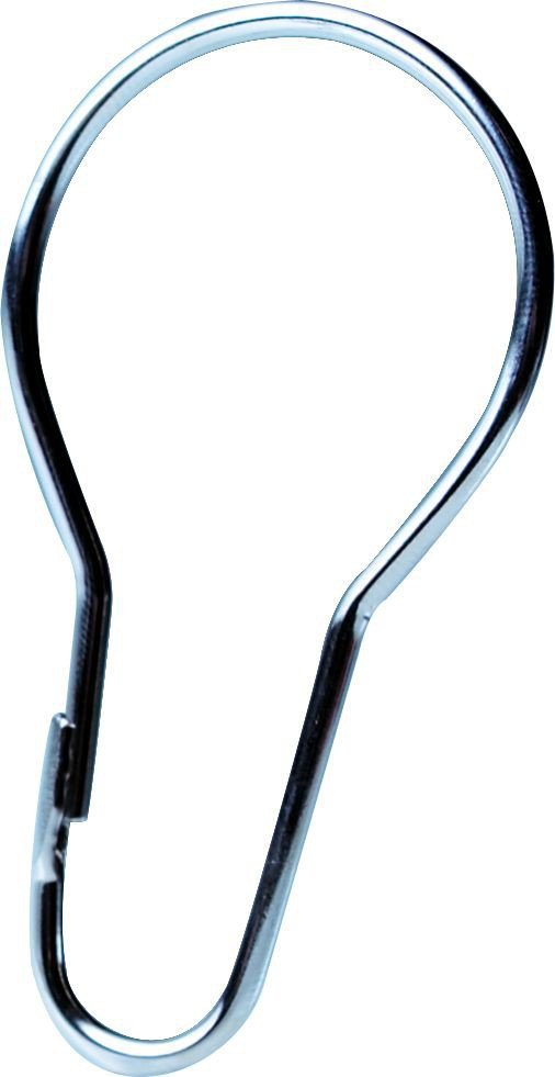 Metallduschvorhangringe (12 Stück)