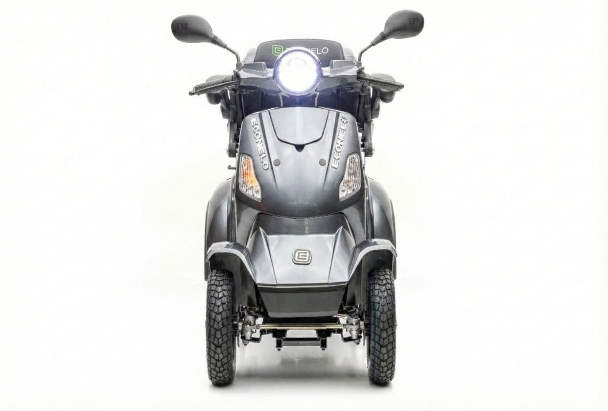 E-Seniorenmobil J4000, Blei-Akku, 4-Rad, 1000 Watt, Braun