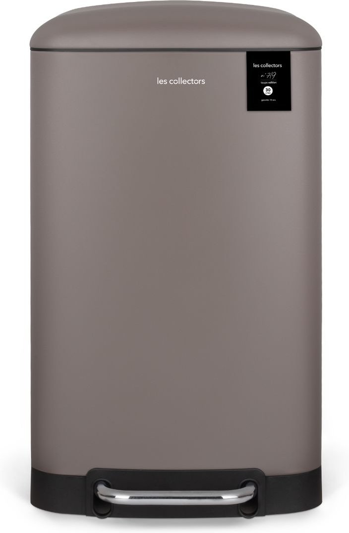 Tret-Mülleimer 30L N°719, Taupe