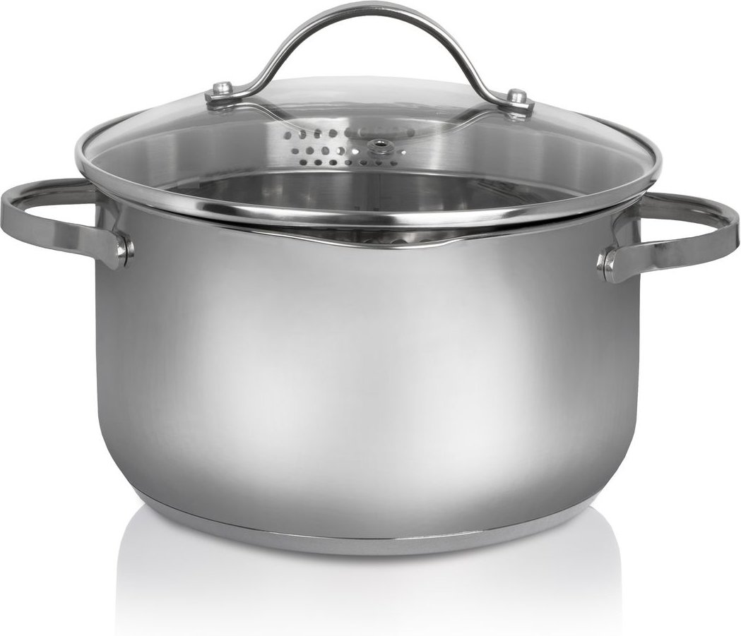 Thumbnail - Edelstahl Fleischtopf mit Ausguss, 16 cm