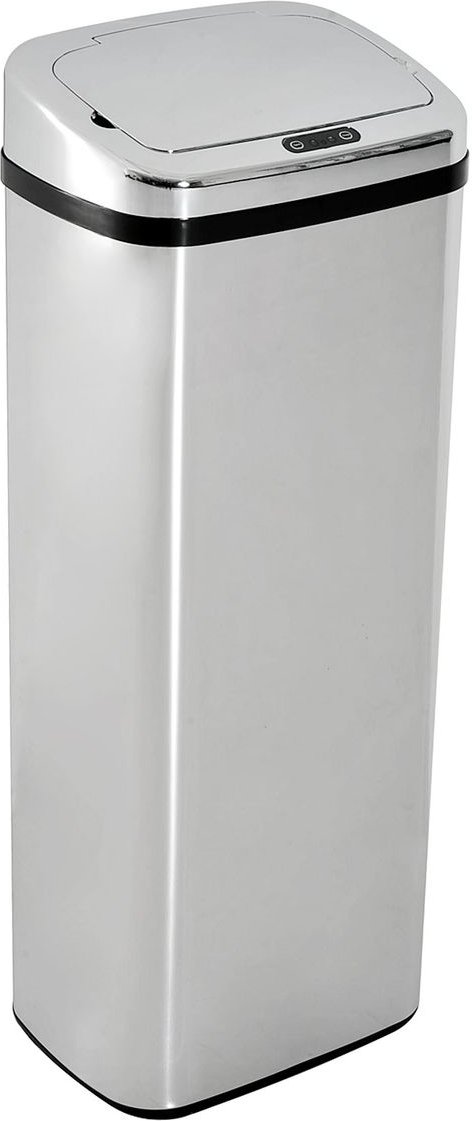 Thumbnail - Mülleimer Automatik mit Sensor Abfalleimer Küche Edelstahl 50/68L Silber