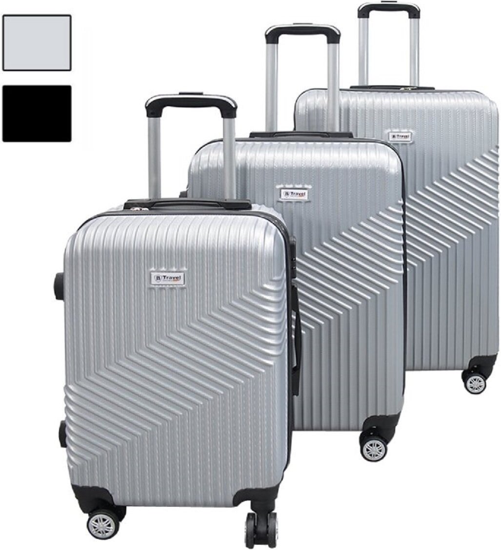 Trolley Set Reisekoffer 3-teilig - ABS Hartschale für jede Reise