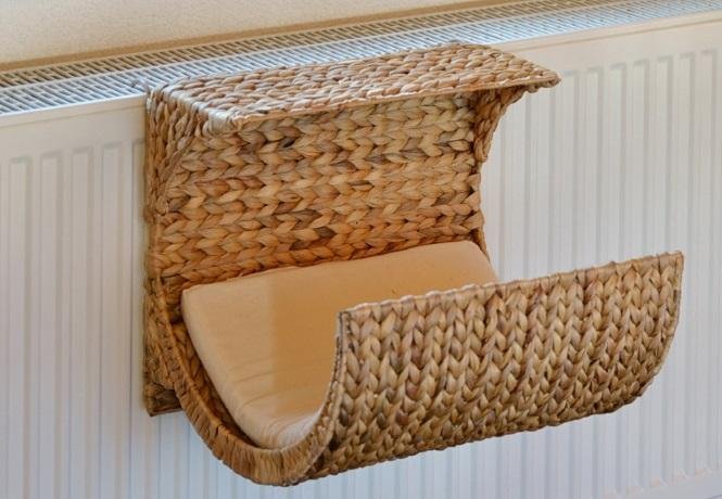 Katzen Heizkörperliege Wasserhyazinthe