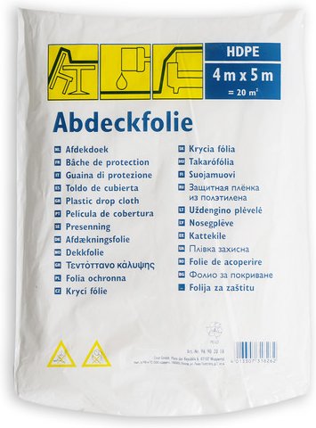 A.S. Création Abdeckplane HDPE Standard 4x5m Folie