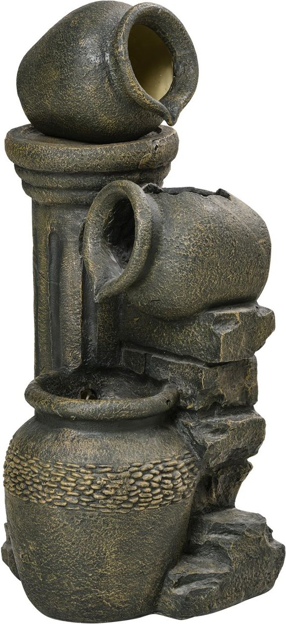 Springbrunnen, Gartenbrunnen mit Einstellbarer Strömung