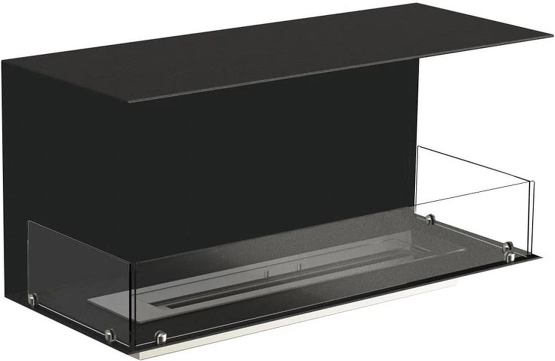 Foco Three 1000, Bioethanol-Einbaukamin, 4,4 kW, 3-seitig, automatische oder manuelle Brennkammer