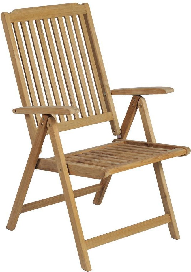 Harms Hochlehner SOLO,Teak,5-fach verstellbar