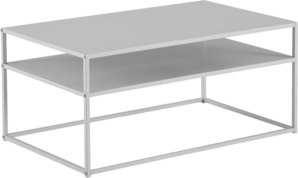 Thumbnail - Couchtisch 100 cm Metall Weiß