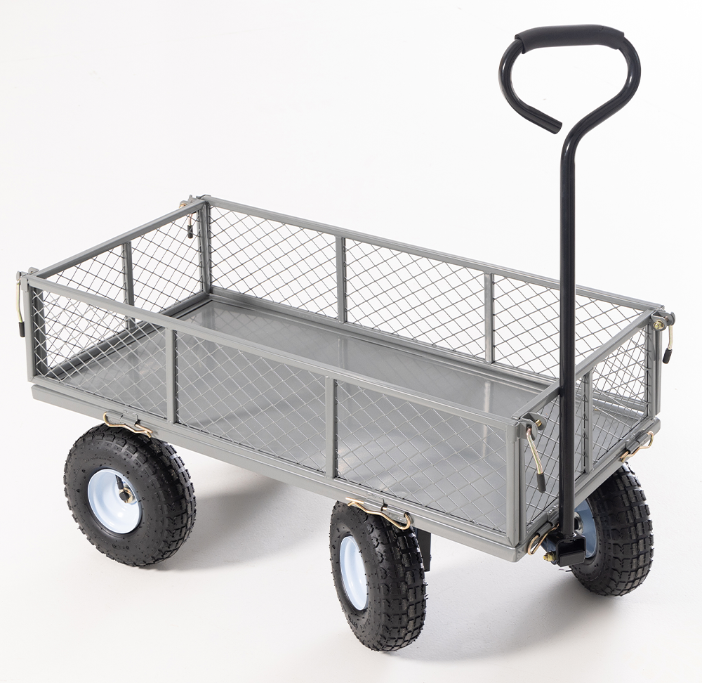 Gartenwagen/Bollerwagen/Tragkraft 200kg /Transportwagen/Gerätewagen aus Stahl
