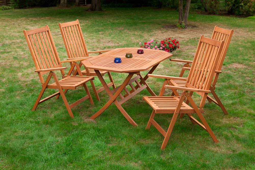 Thumbnail - Gartenmöbelset Vitoria Klapptisch