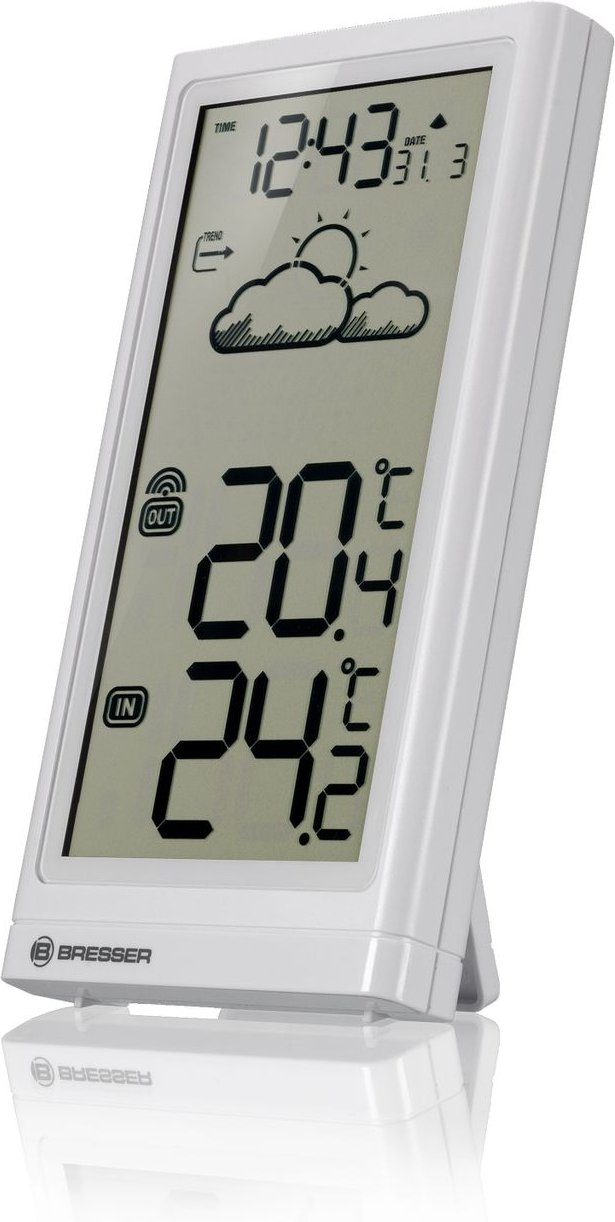 Funkwetterstation Meteo Temp weiss