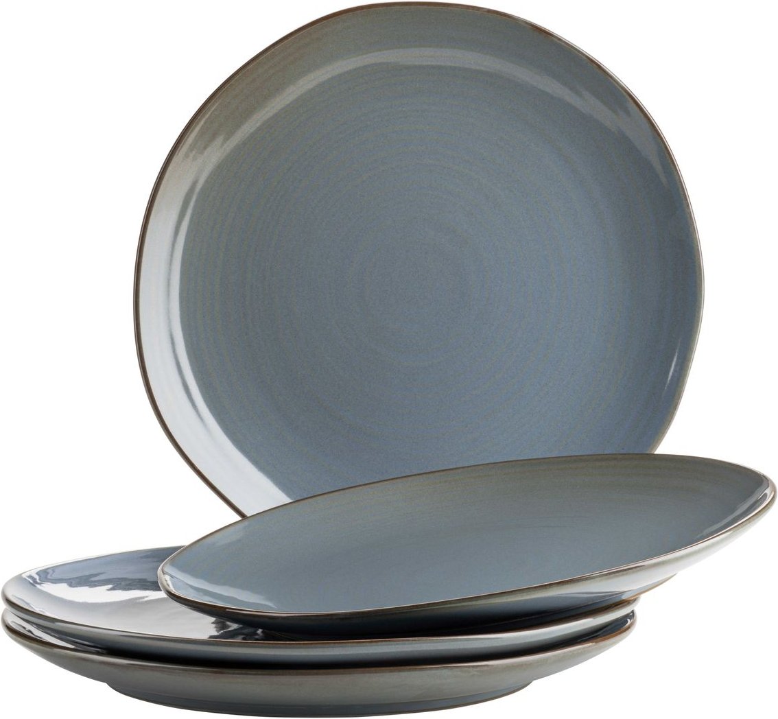 Serie Nottingham, Speiseteller-Set für 4 Personen