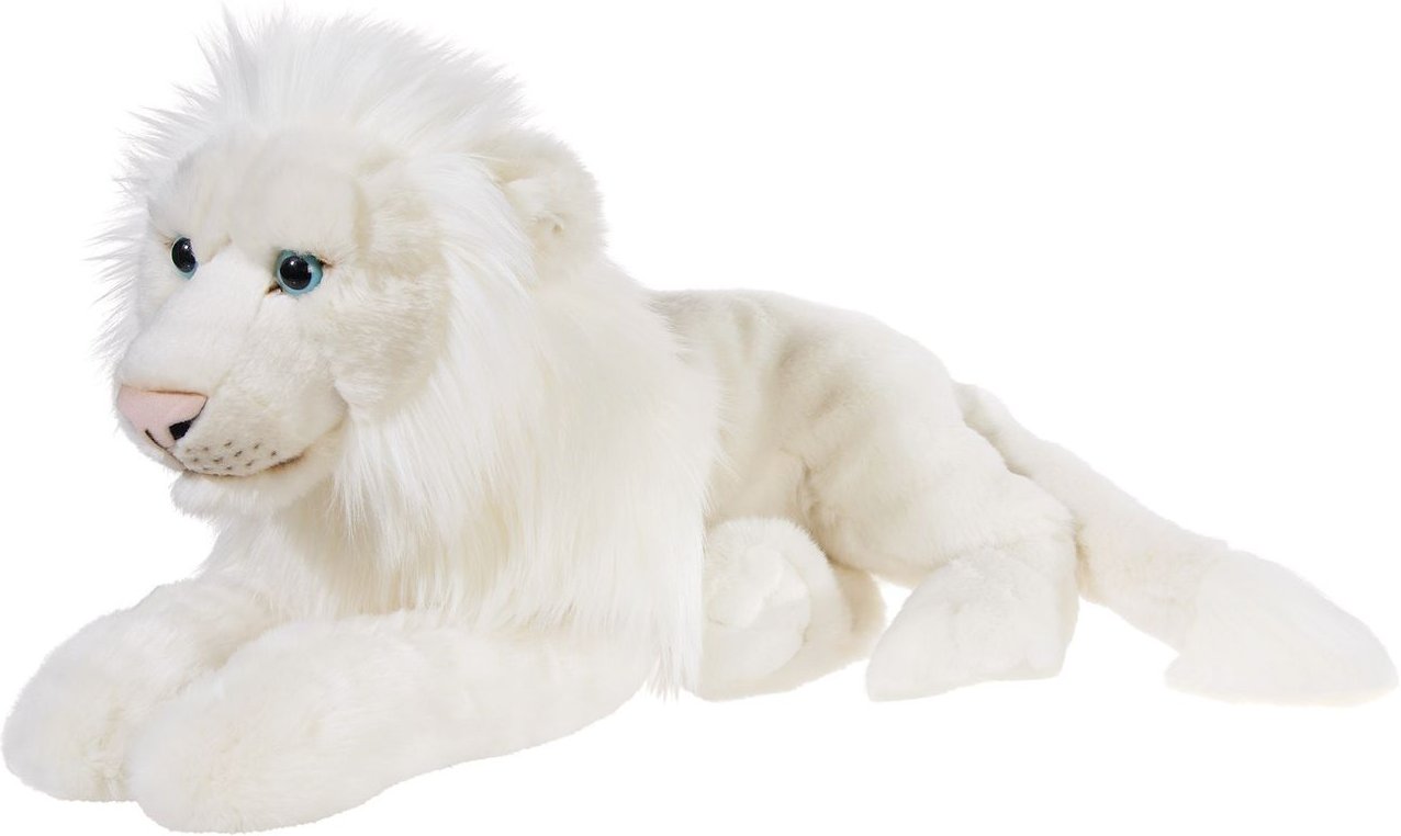 MISANIMO WEISSER LÖWE liegend groß