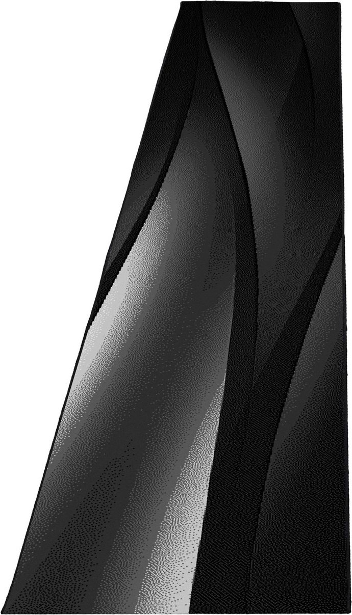 Thumbnail - Teppich, PLUS 8010, BLACK, 80 x 300 cm