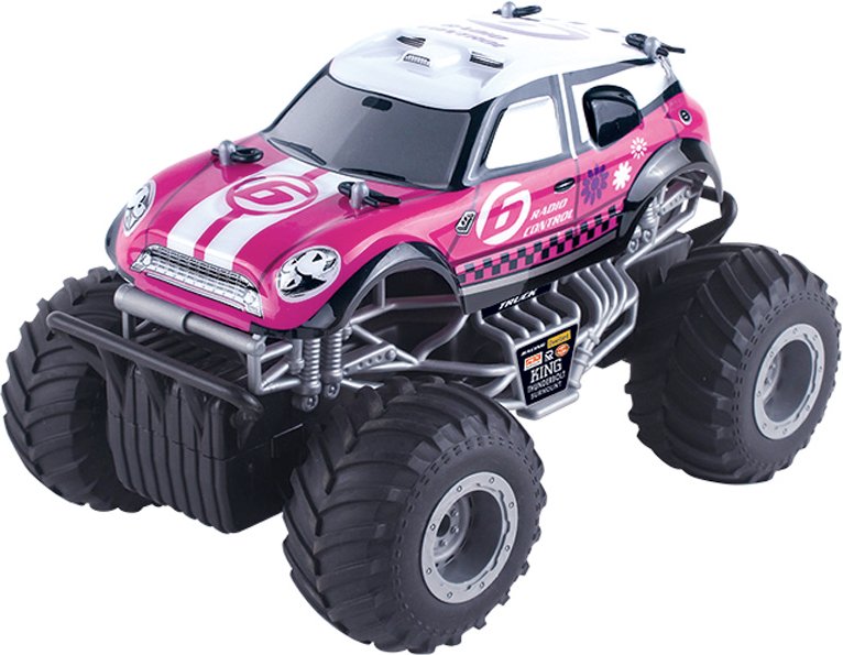 Ferngesteuerter Monster Truck – Jollity Works 1:16 RC Car/Pink