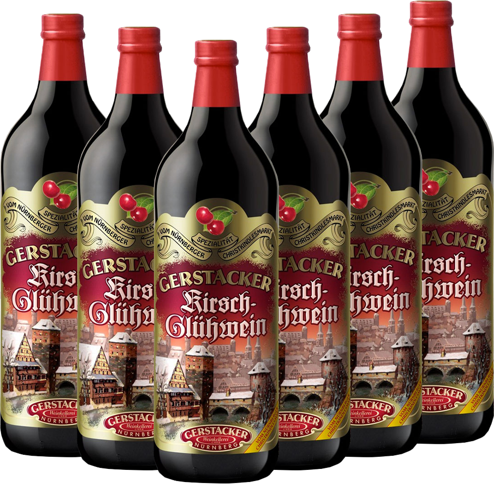 Kirschglühwein 1l - 6er Karton