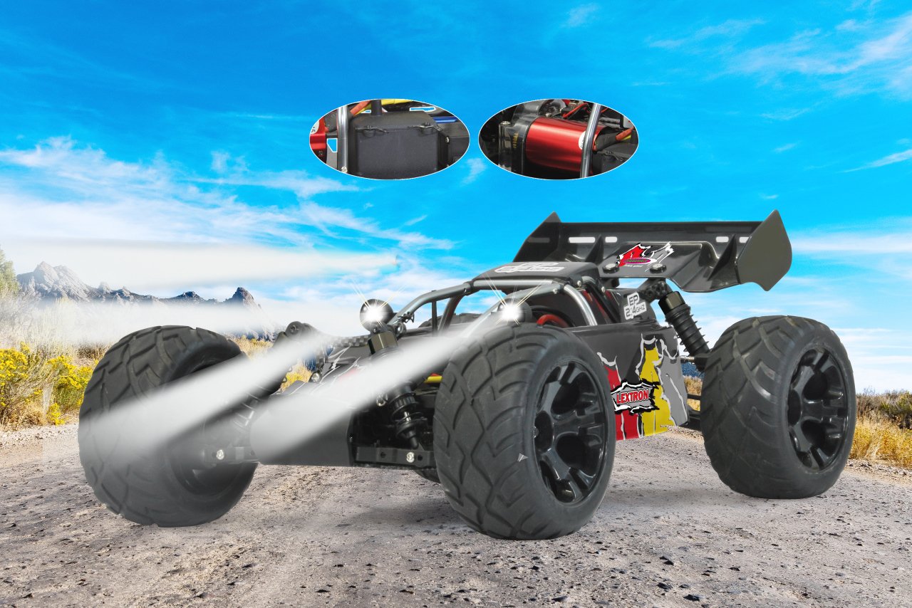 JAMARA-053112-Lextron Desertbuggy BL 4WD 1:10 Lipo 2,4GHz mit LED