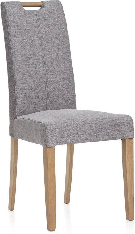 Thumbnail - 6er SET Polsterstuhl Nürnberg Eiche lackiert Massivholz Sharkskin