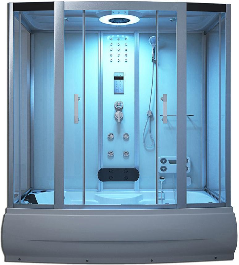 Dampfsauna DIAMOND BIG weiß