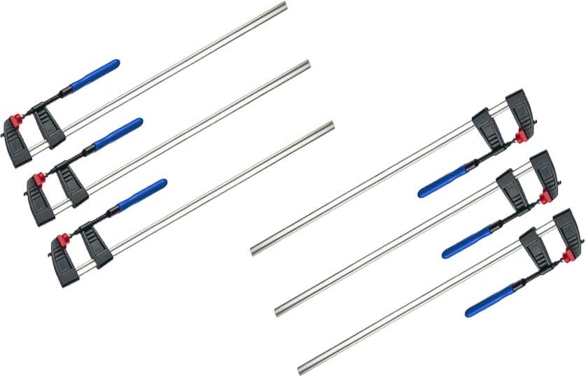 Thumbnail - 6x Schraubzwinge 500 x 120 mm Klemmzwinge Schnellspannzwinge Zwingen