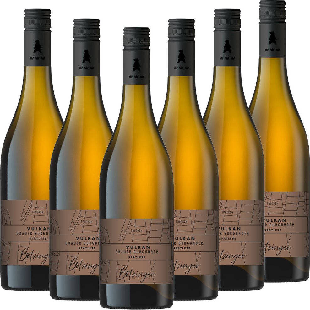 Der Bötzinger - Grauer Burgunder Spätlese trocken 2018 - 6er Karton
