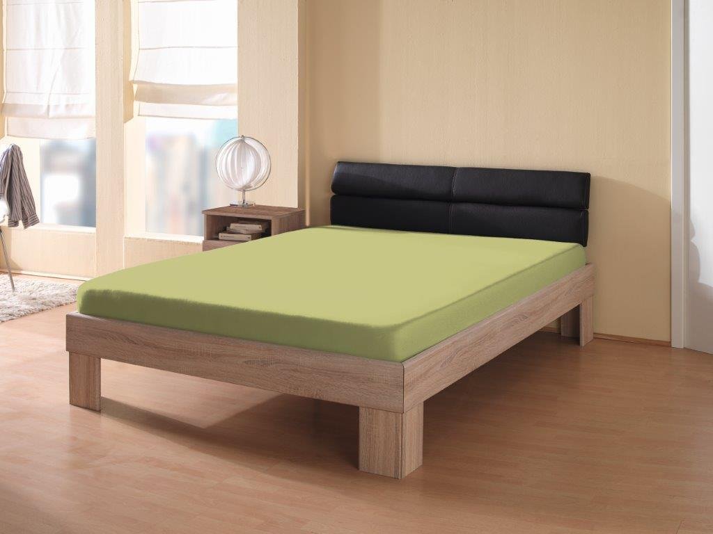 Dreamtex Coral-Fleece-Spannbetttuch, ca.180-200x200cm, Grün