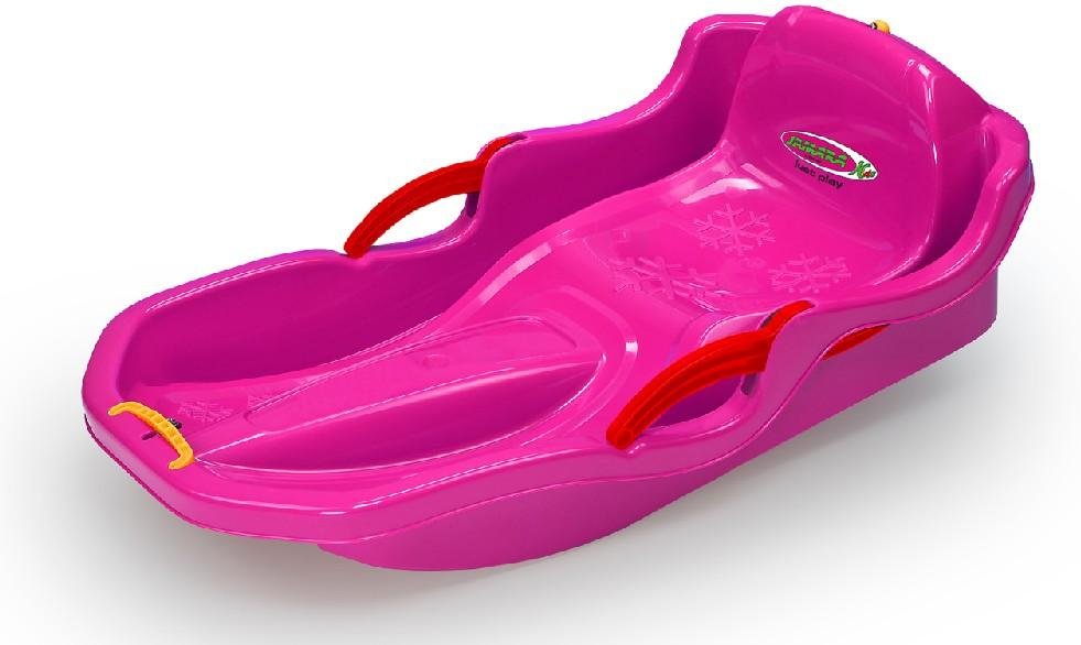JAMARA Snow Play Bob Comfort 80 cm pink mit Bremse