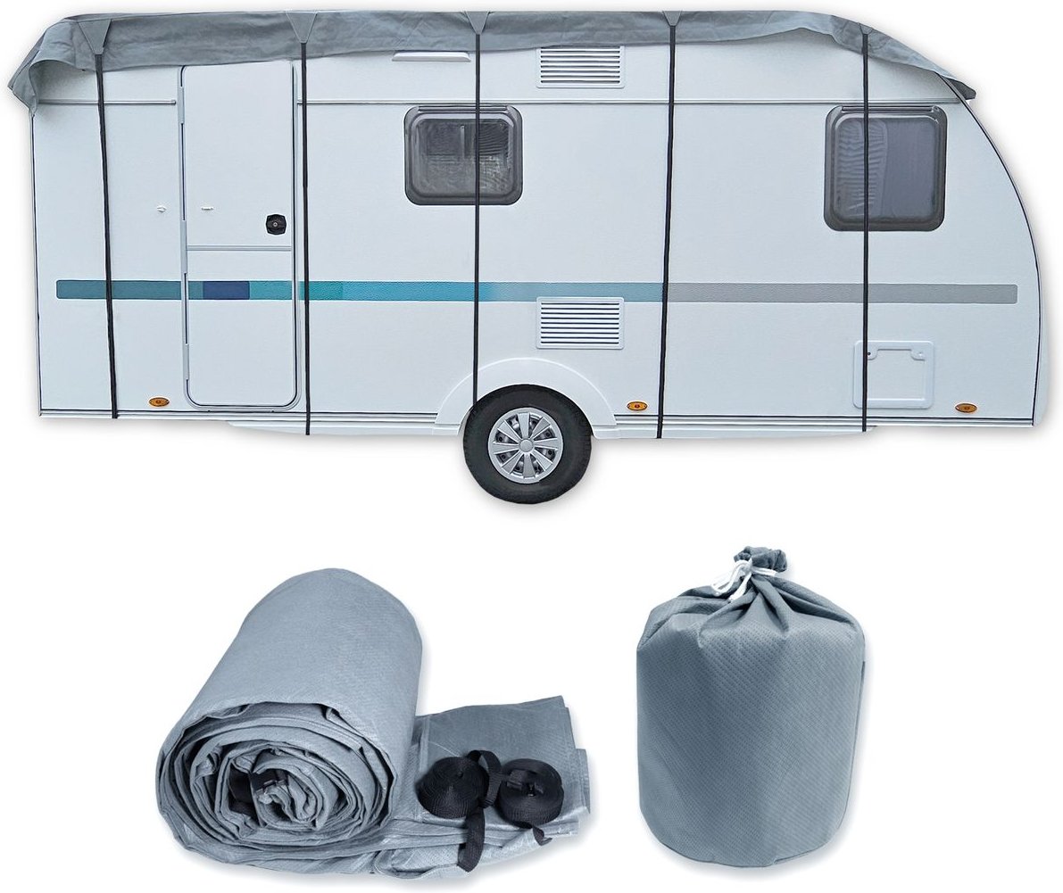 Dachschutzplane für Wohnwagen, S 450-500 cm lang