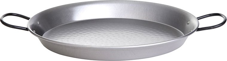 Paella World Original spanische Paella-Pfanne Typ Valenciana 80 cm - robust, stoss- und kratzres.