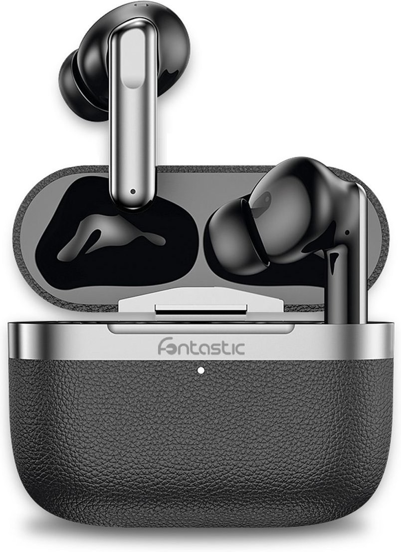 Fontastic TWS Kopfhörer "Aura" Hybrid ANC + ENC schwarz