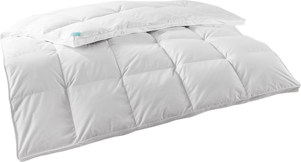 Luxus-Daunen-Kassettenbett - ca. 155 x 220 cm