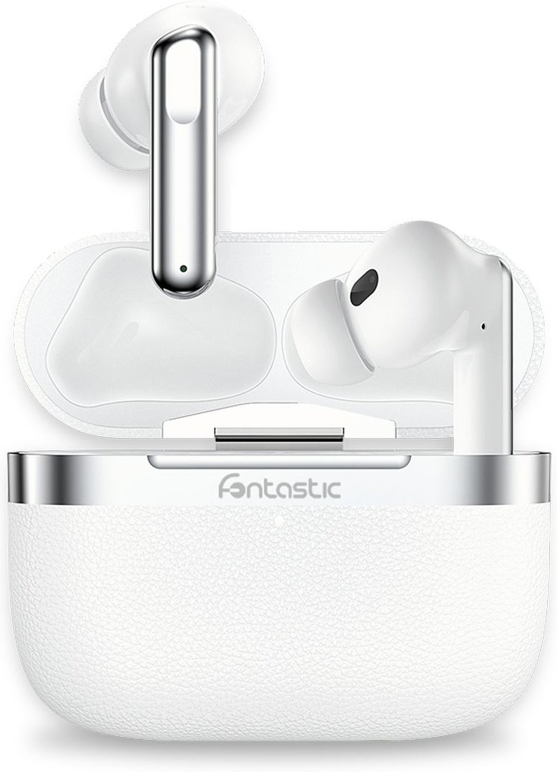 TWS Kopfhörer "Aura" Hybrid ANC + ENC weiss