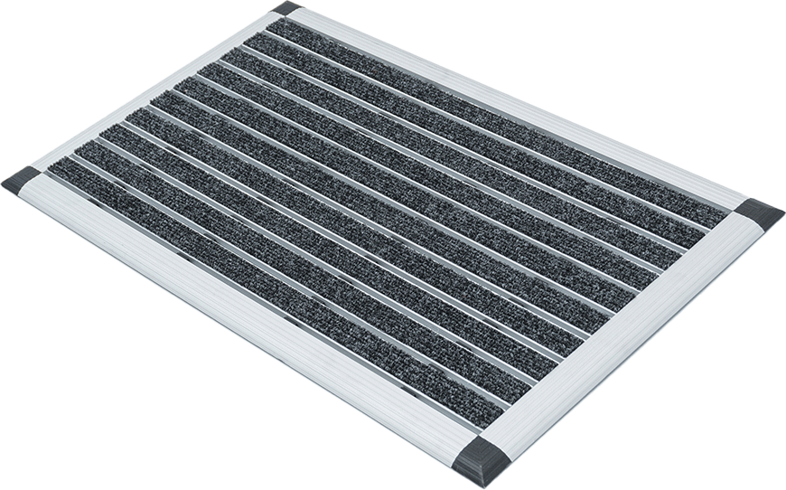 Matte aus Aluminiumlegierung - ca. 38,5 x 62 cm