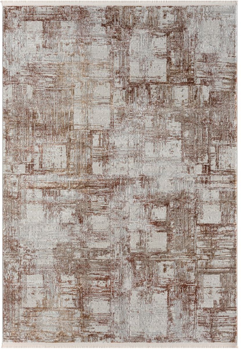 Thumbnail - Teppich Oceane, 160cm x 230cm, Farbe Rotbraun, rechteckig, Florhöhe 8mm