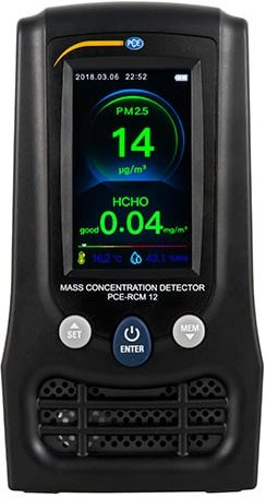 Partikel-Massenkonzentration-Messgerät PCE-RCM 12